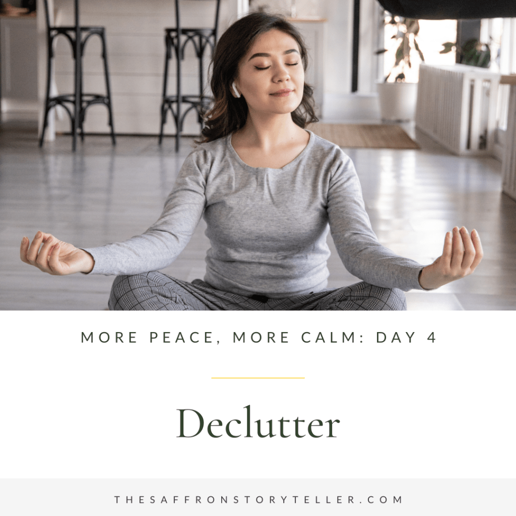Decluttering your mind to invite&nbsp;peace