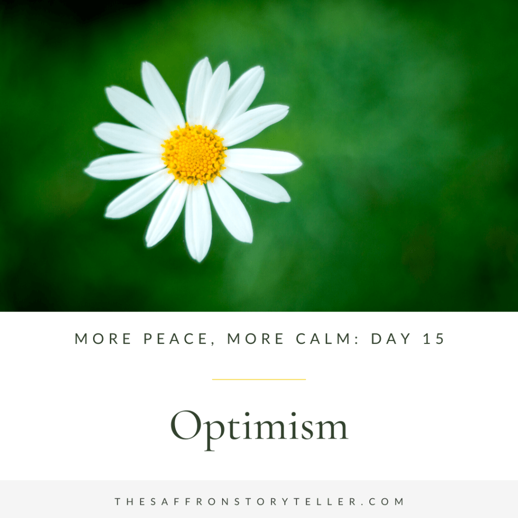 Finding Optimism with mindful&nbsp;living