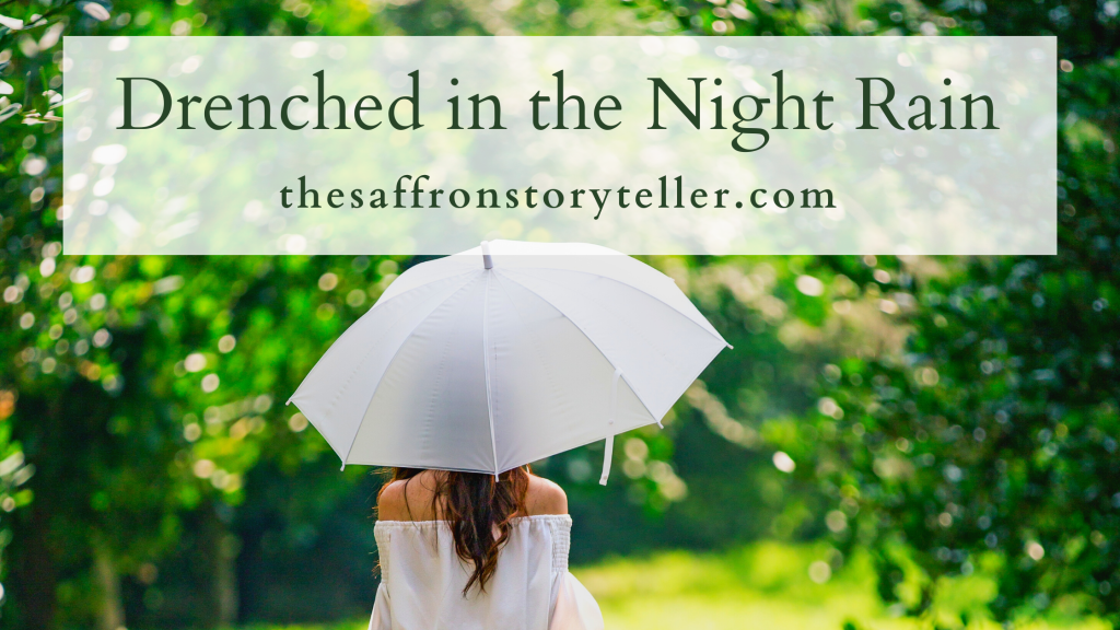 Drenched in the night&nbsp;rain