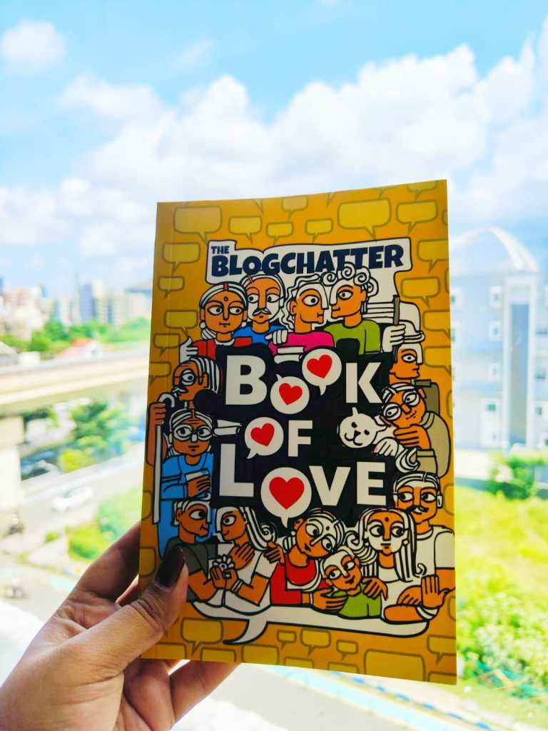 with sky and clouds with the book of love